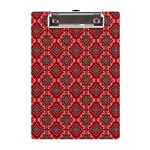 Illustrations Ajrak Abstract Design Pattern A5 Acrylic Clipboard