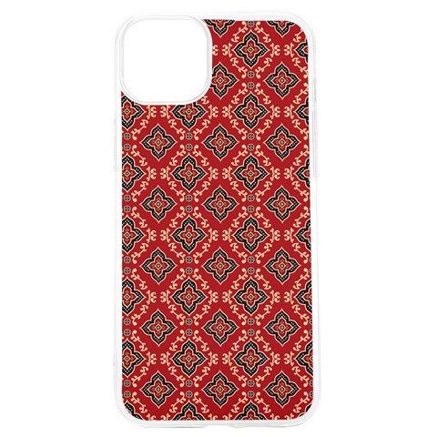 Illustrations Ajrak Abstract Design Pattern iPhone 15 Pro TPU UV Print Case from ArtsNow.com Front