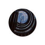 Building Ceiling Structure Dome Rubber Coaster (Round)