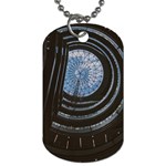 Building Ceiling Structure Dome Dog Tag (One Side)