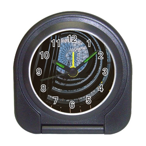 Building Ceiling Structure Dome Travel Alarm Clock from ArtsNow.com Front