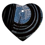 Building Ceiling Structure Dome Heart Ornament (Two Sides)