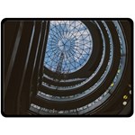 Building Ceiling Structure Dome Fleece Blanket (Large)