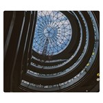 Building Ceiling Structure Dome Premium Plush Fleece Blanket (Small)