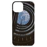 Building Ceiling Structure Dome iPhone 14 Black UV Print Case