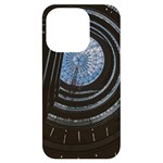 Building Ceiling Structure Dome iPhone 14 Pro Black UV Print Case