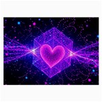 Time-space Visualizer Of Vajra, Reality-bending, Quantum-enhanced, Virtual Particles, Holographic, C Time-space Visualizer Of Love, Fractal, Iridescent, Hypercube, Virtual Particles, Cyan And Magenta 