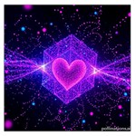 Time-space Visualizer Of Vajra, Reality-bending, Quantum-enhanced, Virtual Particles, Holographic, C Time-space Visualizer Of Love, Fractal, Iridescent, Hypercube, Virtual Particles, Cyan And Magenta 