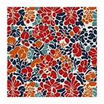 Colorfuleclecticfloralpattern Medium Glasses Cloth