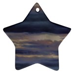 Twilight Serenade Print Ornament (Star)