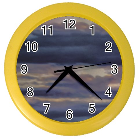 Twilight Serenade Print Color Wall Clock from ArtsNow.com Front