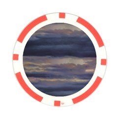 Twilight Serenade Print Poker Chip Card Guard from ArtsNow.com Back