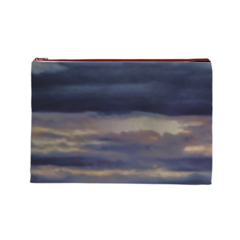 Twilight Serenade Print Cosmetic Bag (Large) from ArtsNow.com Front