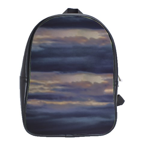 Twilight Serenade Print School Bag (Large) from ArtsNow.com Front