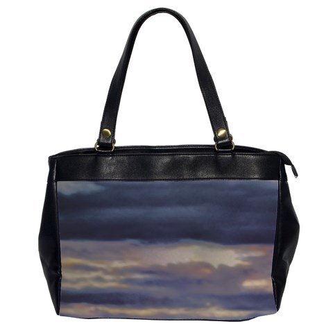 Twilight Serenade Print Oversize Office Handbag (2 Sides) from ArtsNow.com Front