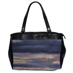 Twilight Serenade Print Oversize Office Handbag (2 Sides)