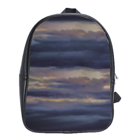 Twilight Serenade Print School Bag (XL) from ArtsNow.com Front