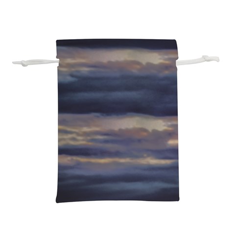 Twilight Serenade Print Lightweight Drawstring Pouch (S) from ArtsNow.com Front