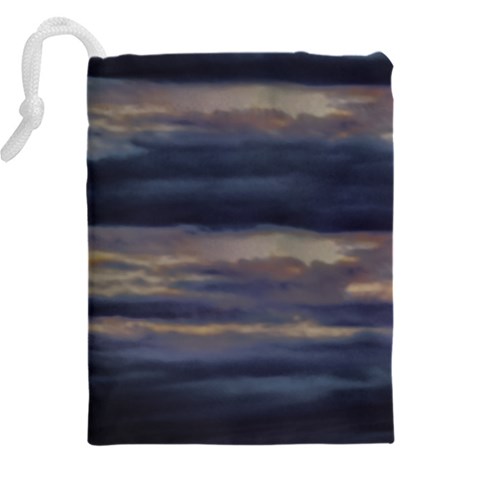 Twilight Serenade Print Drawstring Pouch (5XL) from ArtsNow.com Back