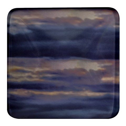 Twilight Serenade Print Square Glass Fridge Magnet (4 pack) from ArtsNow.com Front