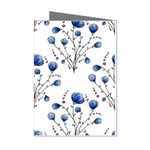 Flowers Seamless Pattern Victorian Mini Greeting Cards (Pkg of 8)