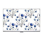 Flowers Seamless Pattern Victorian Business Card Holder