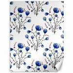 Flowers Seamless Pattern Victorian Canvas 36  x 48 