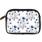 Flowers Seamless Pattern Victorian Digital Camera Leather Case