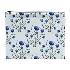 Flowers Seamless Pattern Victorian Cosmetic Bag (XL) from ArtsNow.com Front