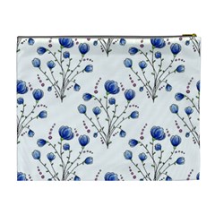 Flowers Seamless Pattern Victorian Cosmetic Bag (XL) from ArtsNow.com Back