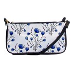 Flowers Seamless Pattern Victorian Shoulder Clutch Bag