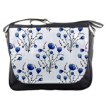 Flowers Seamless Pattern Victorian Messenger Bag