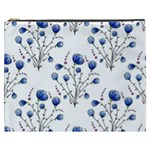 Flowers Seamless Pattern Victorian Cosmetic Bag (XXXL)