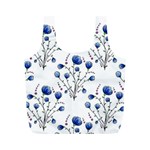 Flowers Seamless Pattern Victorian Full Print Recycle Bag (M)