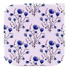 Flowers Seamless Pattern Victorian Stacked food storage container from ArtsNow.com Purple