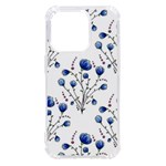 Flowers Seamless Pattern Victorian iPhone 14 Pro TPU UV Print Case