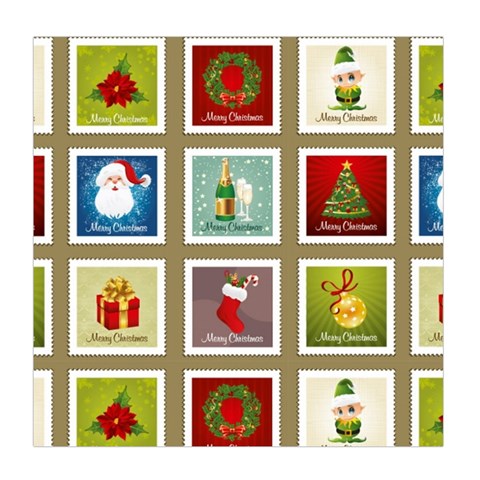 Christmas Stamp Pattern Duvet Cover (Queen Size) from ArtsNow.com Front