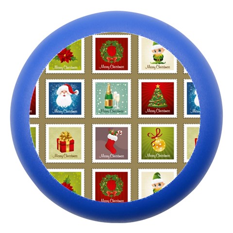 Christmas Stamp Pattern Dento Box with Mirror from ArtsNow.com Front