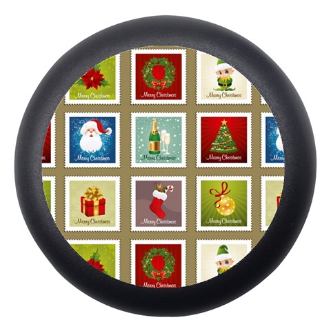 Christmas Stamp Pattern Dento Box with Mirror from ArtsNow.com Front