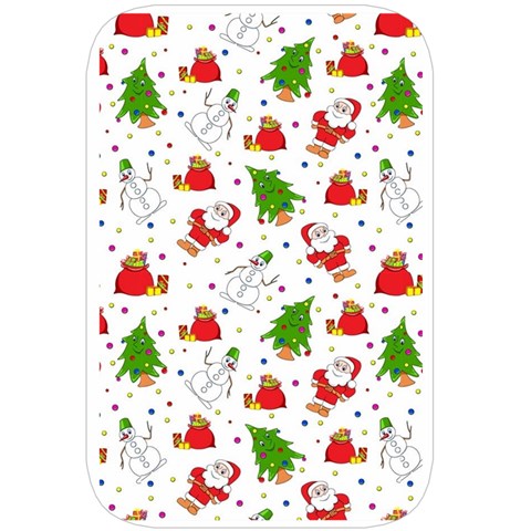 Christmas Pattern  Trees Santa Belt Pouch Bag (Large) from ArtsNow.com Back