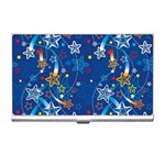 Christmas Stars Pattern Star Business Card Holder