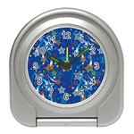 Christmas Stars Pattern Star Travel Alarm Clock