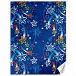 Christmas Stars Pattern Star Canvas 36  x 48 