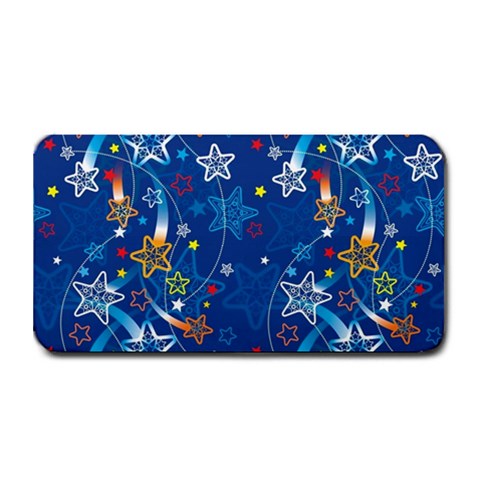 Christmas Stars Pattern Star Medium Bar Mat from ArtsNow.com 16 x8.5  Bar Mat