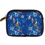 Christmas Stars Pattern Star Digital Camera Leather Case