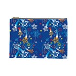 Christmas Stars Pattern Star Cosmetic Bag (Large)