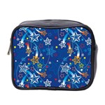 Christmas Stars Pattern Star Mini Toiletries Bag (Two Sides)