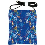 Christmas Stars Pattern Star Shoulder Sling Bag