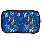 Christmas Stars Pattern Star Toiletries Bag (Two Sides)