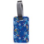 Christmas Stars Pattern Star Luggage Tag (two sides)